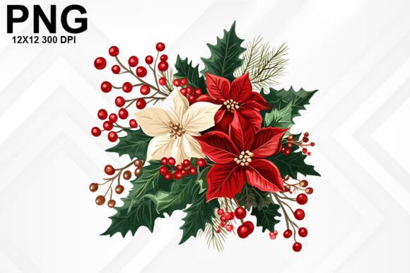 Christmas Ornament Sublimation Design: Illustrations