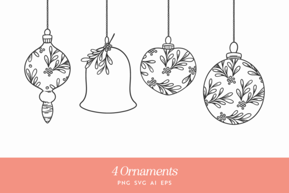 Christmas Ornament Vectors: Top Illustrations