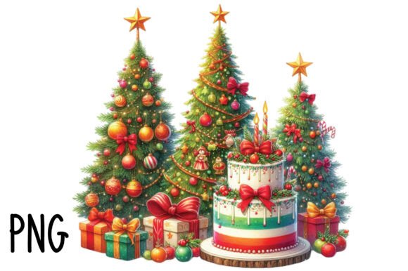 Coquette Pink Christmas Tree PNG: Illustrations Review