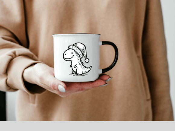 Review: Cute Christmas Dinosaur SVG PNG Clipart