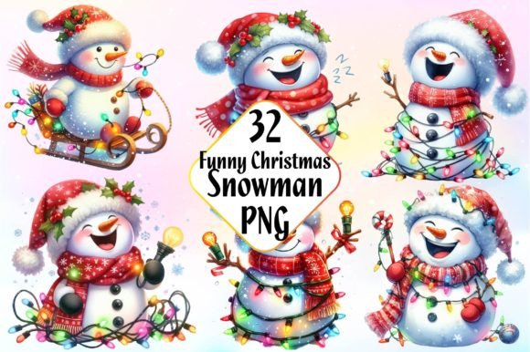 Reviewing the Funny Christmas Snowman Clipart for Embroidery